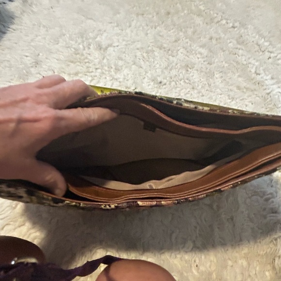 SAS Vintage Tapestry Shoulder Bag 14” Boho vintage PURSE-SALE was $50 p3 - Picture 11 of 14